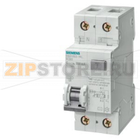 ДИФФ.АВТОМАТ ТИП AC (WS), D=70 MM, N СЛЕВА IFN 30MA, 4.5KA, 1+N-ПОЛ. C 16A Siemens 5SU1353-1KL16
