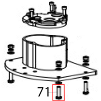 Hexagon bolts Hurakan HKN-20SN2V