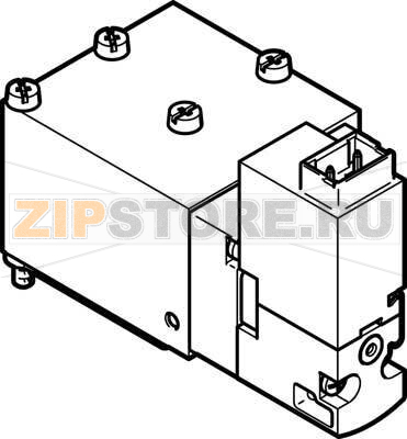 Распределитель с электроуправлением Festo VOVG-B12-M52Q-AH-F-1H3 