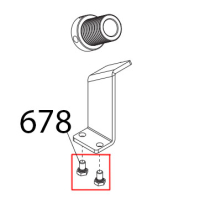 Vite TE T.F. DIN933, M6x10 Sirman Palladio 350 Top