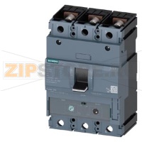 ВЫКЛЮЧАТЕЛЬ В ЛИТОМ КОРПУСЕ 3VA1 IEC ТИПОРАЗМЕР 250 КЛАСС ОТКЛ. СПОСОБНОСТИ  H ICU=70KA @ 415 В 3-ПОЛЮС., ЗАЩИТА ЛИНИИ TM240,  ATAM, IN=200A ЗАЩИТА ОТ ПЕРЕГРУЗКИ IR=140A ...200A ЗАЩИТА ОТ ТОКА КЗ II=5...10 X IN ШИННОЕ ПРИСОЕДИНЕНИЕ Siemens 3VA1220-6EF32-0
