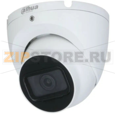 Видеокамера HDCVI, купольная, уличная Dahua DH-HAC-HDW1800TLMP-A-0280B 