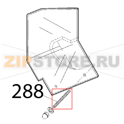 Prig. med. affil. paraman. M5x47 Sirman Topaz 250 Prig. med. affil. paraman. M5x47 Sirman Topaz 250Запчасть на деталировке под номером: 288