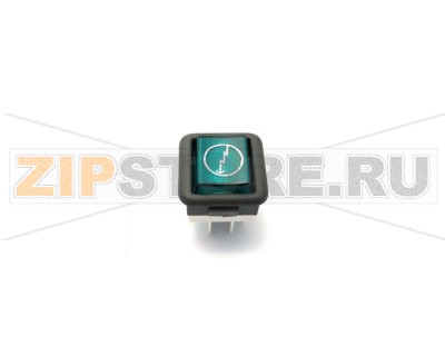 Лампа зеленая для Comenda LF-315 26,5x25,6mm 230 V green