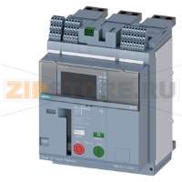 fixed-mounted circuit breakers 3-pole, frame size 0, IEC In=800A to 690V, 50/60Hz AC Icu=42kA at 415V Icu=42kA at 500V ETU650 electronic trip units LSI display with tripped signaling switch, RTC and  4Aux auxiliary switches protection adjustable l: Ir 0.4