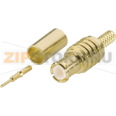 Разъем MCX, 50 Ом, 1 шт Amphenol MCX1121A1-3GT30G-5-50 