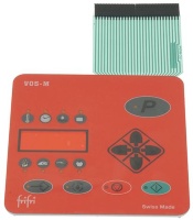 КРАСНАЯ ПАНЕЛЬ УПРАВЛЕНИЯ 140X140 ММ