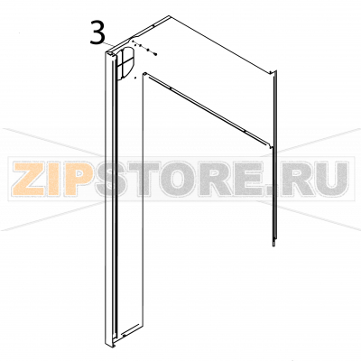 Rear exterior panel 210/21 Fagor VE-202 Rear exterior panel 210/21 Fagor VE-202Запчасть на деталировке под номером: 3Название запчасти Fagor на английском языке: Rear exterior panel 210/21 VE-202.