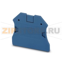 Концевая крышка Phoenix Contact D-UT 2,5/10 BU
