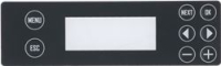 DISPLAY KEYBOARD COVER BLACK