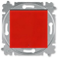 Переключатель одноклавишный с контрольной подсветкой, красный ABB 2CHH592545A6065