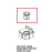 Sleek door pin bushing Unox XVC 705