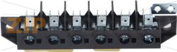 TERMINAL BLOCK 6 POLES 450V 