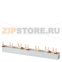 ШИНА С КЛЕММАМИ ВИЛОЧНОГО ТИПА ИЗОЛИРОВАННАЯ 3-ФАЗ. D01/D02 Siemens 5SH5320