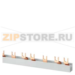 ШИНА С КЛЕММАМИ ВИЛОЧНОГО ТИПА ИЗОЛИРОВАННАЯ 3-ФАЗ. D01/D02 Siemens 5SH5320 