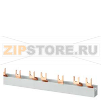 ШИНА С КЛЕММАМИ ВИЛОЧНОГО ТИПА ИЗОЛИРОВАННАЯ 3-ФАЗ. D01/D02 Siemens 5SH5320