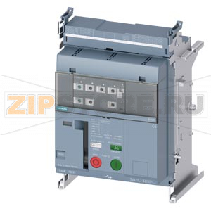 draw-out molded case circuit breaker without guide frame frame 1600; with RTC and 4AUX trip alarm switch S24; Icu &quot;M&quot; Icu=55kA @ 415V, 3-pole ETU360, LSIG, In=800A rotary coding switch Ir=320...800A Isd=1...10xIn, Ii=1.5...15xIn N conductor protec. adjust 
