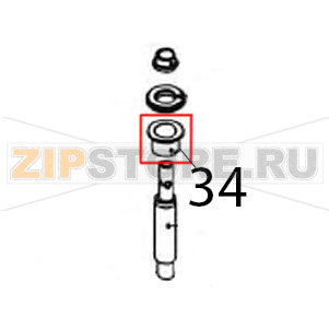 Bussola carbografite Ø: 26 mm, G451, 26x16.1x13 Vortmax DDM 660 Bussola carbografite Ø: 26 mm, G451, 26x16.1x13 Vortmax DDM 660Запчасть на деталировке под номером: 34