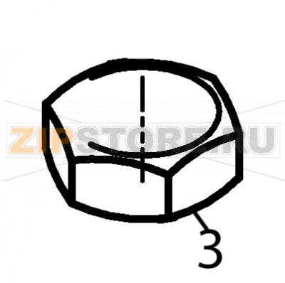 Plug nut 1&#039;&#039; Fagor VE-202 Plug nut 1'' Fagor VE-202Запчасть на деталировке под номером: 3Название запчасти Fagor на английском языке: Plug nut 1'' VE-202.