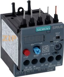 THERMAL RELAY SIEMENS 1.4-2 A 