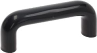 HANDLE OF PLASTIC 140 mm BLACK