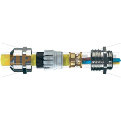 Ввод кабельный, M40, материал: латунь, 10 шт Wiska EMSKV 40 EMV-Z 