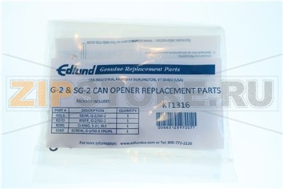 KIT, G-2/SG-2, REPLACEMENT PARTS 