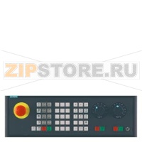 SINUMERIK СТАНОЧНЫЙ ПУЛЬТ MCP 483C PN PROFINET / ПРОМЫШЛЕННЫЙ ETHERNET, ШИРИНА 19\, МЕХАНИЧЕСКИЕ КЛАВИШИ, 22 MM АВАРИЙНЫЙ ОСТАНОВ" Siemens 6FC5303-0AF22-0AA1