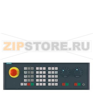 SINUMERIK СТАНОЧНЫЙ ПУЛЬТ MCP 483C PN PROFINET / ПРОМЫШЛЕННЫЙ ETHERNET, ШИРИНА 19\, МЕХАНИЧЕСКИЕ КЛАВИШИ, 22 MM АВАРИЙНЫЙ ОСТАНОВ&quot; Siemens 6FC5303-0AF22-0AA1 