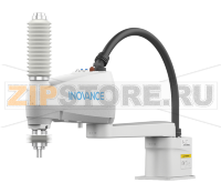 Робот, нагрузка: 10 кг, радиус действия: 700 мм, ход по вертикали: 170 мм, кабель: 3 м, повторяемость: ±0.02 мм, время цикла: 0.4 с Inovance IR-S10-70Z17C3-INT