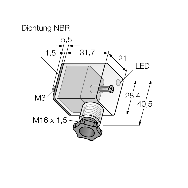Разъем разборный Turck VC-IC21-11.024-K 