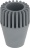 FOOT OF RUBBER M10 ø 36x51 mm