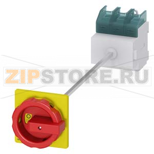 АВАРИЙНЫЙ ГЛАВНЫЙ УПРАВЛЯЮЩИЙ ПЕРЕКЛЮЧАТЕЛЬ 3 ПОЛЮСА IU=100, P/AC-23A AT 400V=37KW МОНТАЖНОЕ ОСНОВАНИЕ МОНТ. РЕЙКА /МОНТАЖ ПОСР. 2 ОТВЕРСТИЙ ПОВОРОТНЫЙ ИСП. МЕХАНИЗМ КРАСН\ЖЕЛТ. Siemens 3LD2714-0TK53 