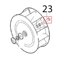 Screw M10x35 Angelo Po FM611E1