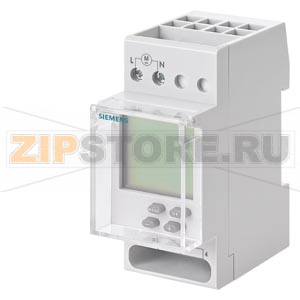 ЦИФРОВОЙ ТАЙМЕР TOP 230V 16A 1-КАНАЛЬНЫЙ 2МОД. Siemens 7LF4511-0 