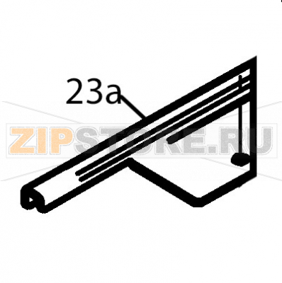 Upper door lock Fagor VG-201 Upper door lock Fagor VG-201Запчасть на деталировке под номером: 23aНазвание запчасти Fagor на английском языке: Upper door lock VG-201.