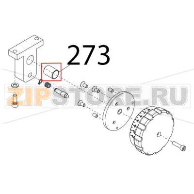 Boccole autolubr. 14.16.20 Sirman Anniversario 300 Boccole autolubr. 14.16.20 Sirman Anniversario 300Запчасть на деталировке под номером: 273