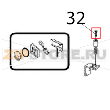 Screw M6x10 Angelo Po FC241G Screw M6x10 Angelo Po FC241GЗапчасть на деталировке под номером: 32