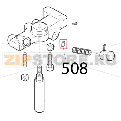 Anelli arresto DIN471, D08E Sirman Anniversario 300 Anelli arresto DIN471, D08E Sirman Anniversario 300Запчасть на деталировке под номером: 508