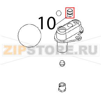 Perno tampone Angelo Po 291FAGF Perno tampone Angelo Po 291FAGFЗапчасть на деталировке под номером: 10