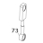 Pushing cam connecting rod Sigma SPZ 120