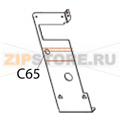 Panel bracket Godex EZ-2200 plus Panel bracket Godex EZ-2200 plusЗапчасть на деталировке под номером: C-65Название запчасти Godex на английском языке: Panel bracket EZ-2200 plus.