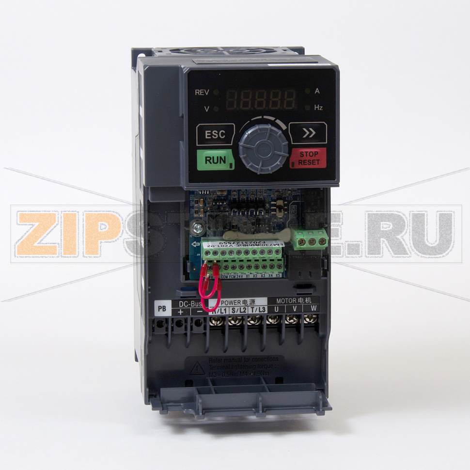 Преобразователь частоты 1.5 кВт, 1 фаза, 220 В, STO, тормозной модуль Sinvel SID300-1R5-2BS 