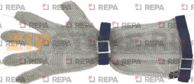 КОЛЬЧУЖНЫЕ ПЕРЧАТКИ С РУКАВОМ ИЗ НЕРЖАВЕЮЩЕЙ СТАЛИ, РАЗМЕР «L» 