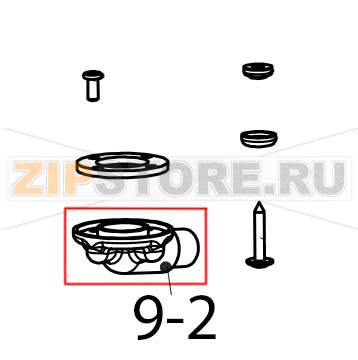 Штуцер стока талой воды Polair DM110Sd-S Штуцер стока талой воды Polair DM110Sd-SЗапчасть на деталировке под номером: 9-2