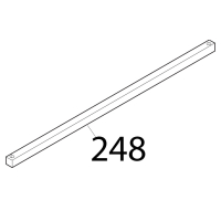 Barra quadra rettificata Sirman Mirra 250 C