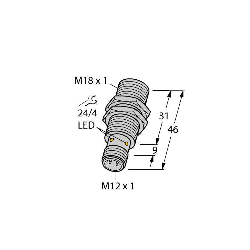 Датчик индуктивный Turck BI8-M18K-AP6X-H1141 
