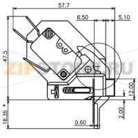 Контакт срабатывания 1СО Sinvel SVF-MS8