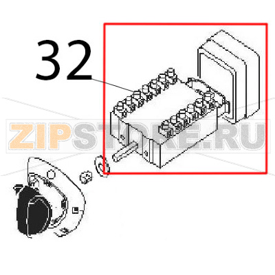 Termostato 50-300 °C Angelo Po 1G1PE2E Termostato 50-300 °C Angelo Po 1G1PE2EЗапчасть на деталировке под номером: 32