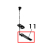 Gap sensor emitting assembly TSC TE310